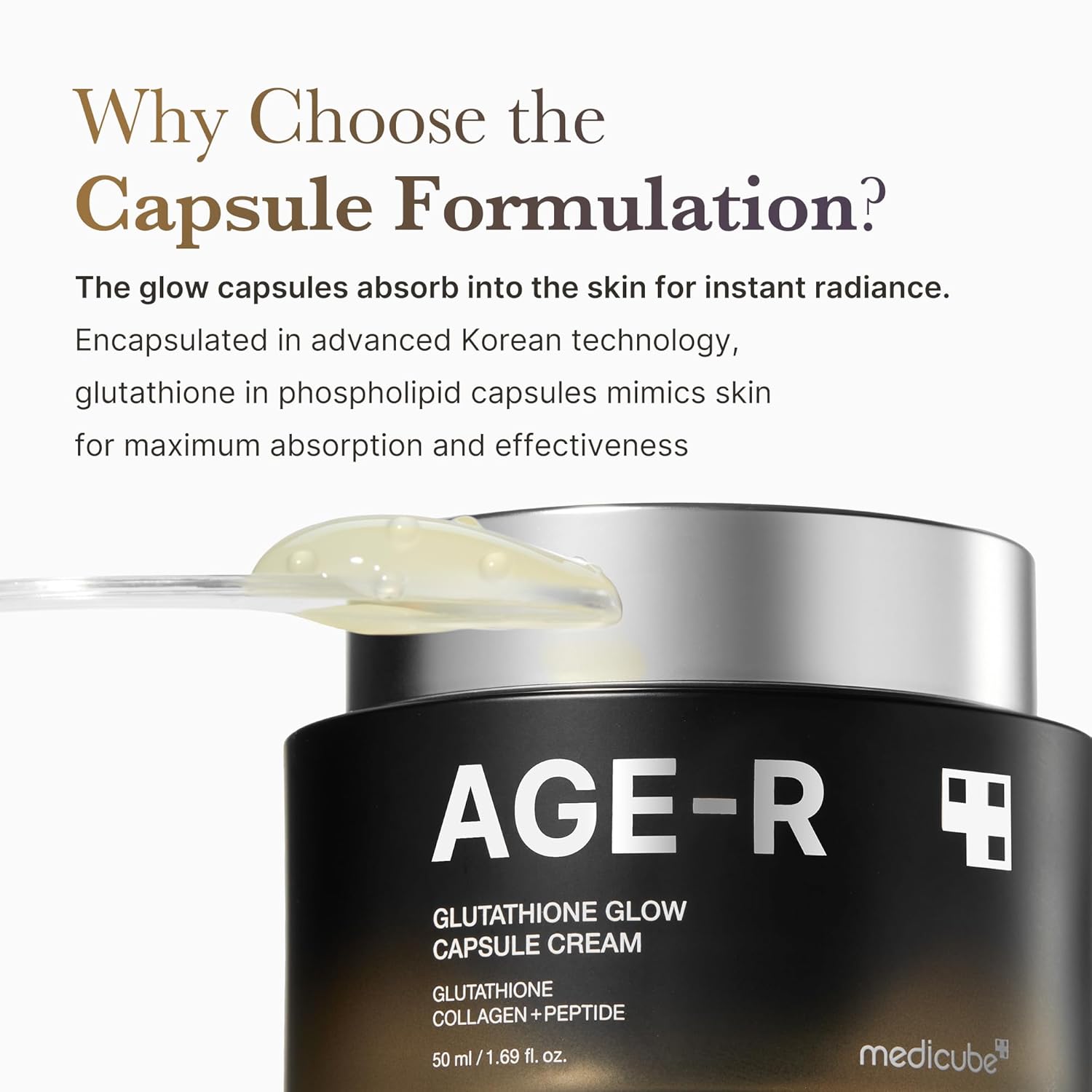 Medicube AGE-R Glutathione Glow Capsule Cream - 50ml_2