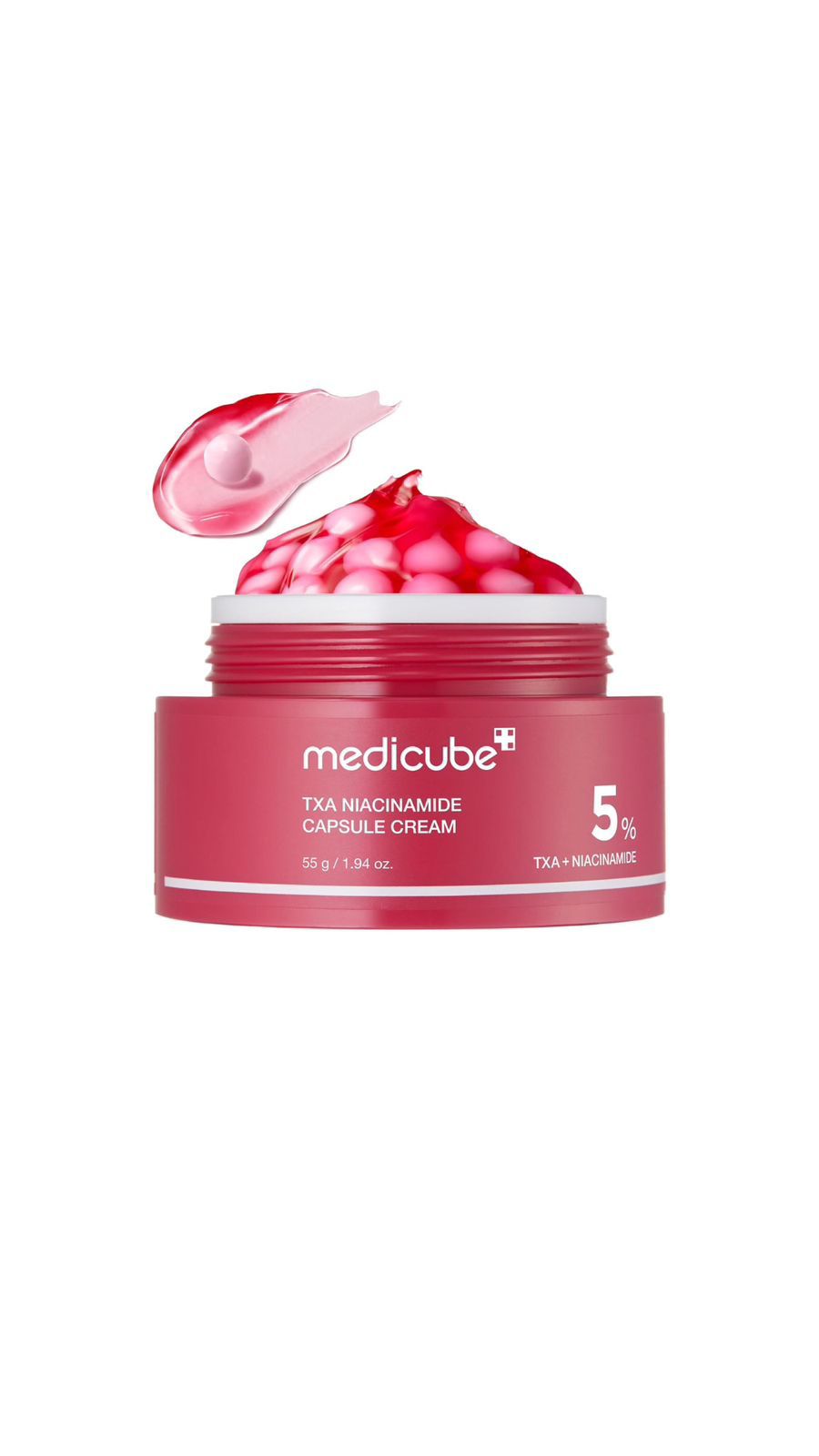 MEDICUBE TXA NIACINAMIDE CAPSULE CREAM 55g ميدكيوب كريم كبسول نياسينمايد  لعلاج التصبغات وتوحيد لون البشرة 