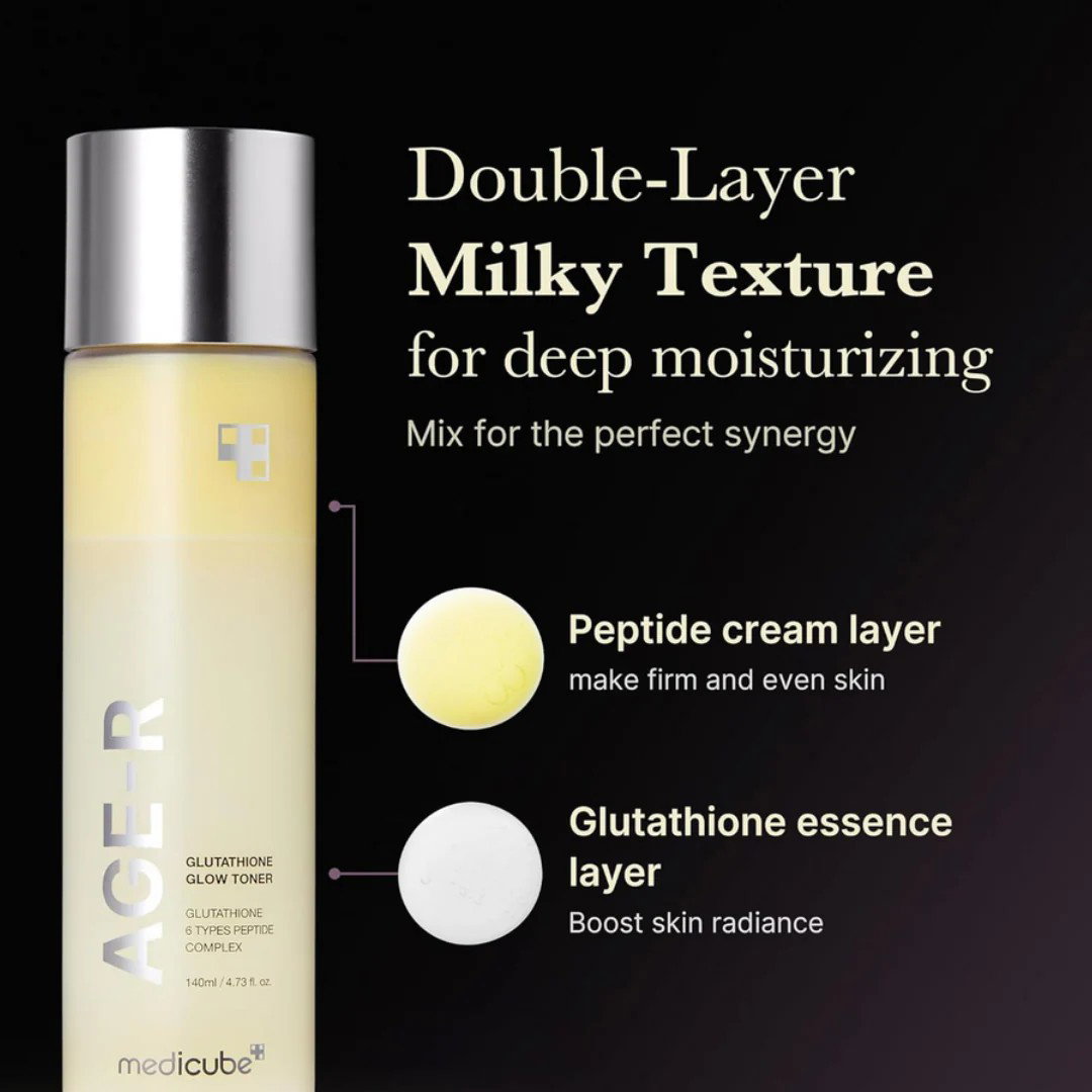 Medicube AGE-R Glutathione Glow Toner - 140ml_2