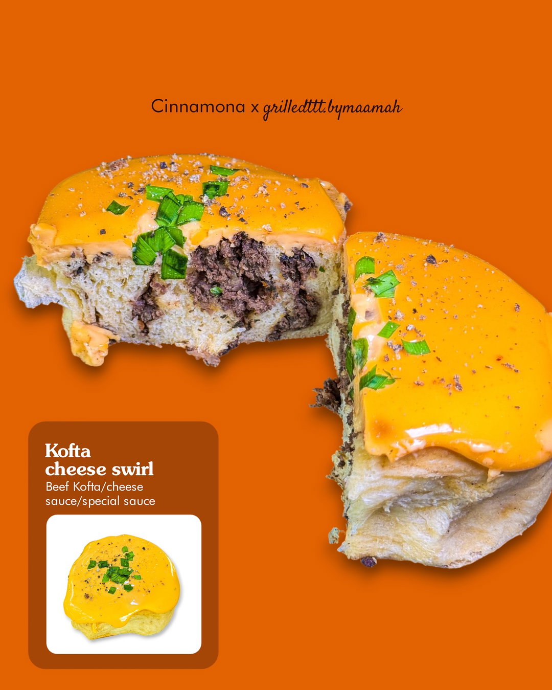 Kofta Cheese Swirl