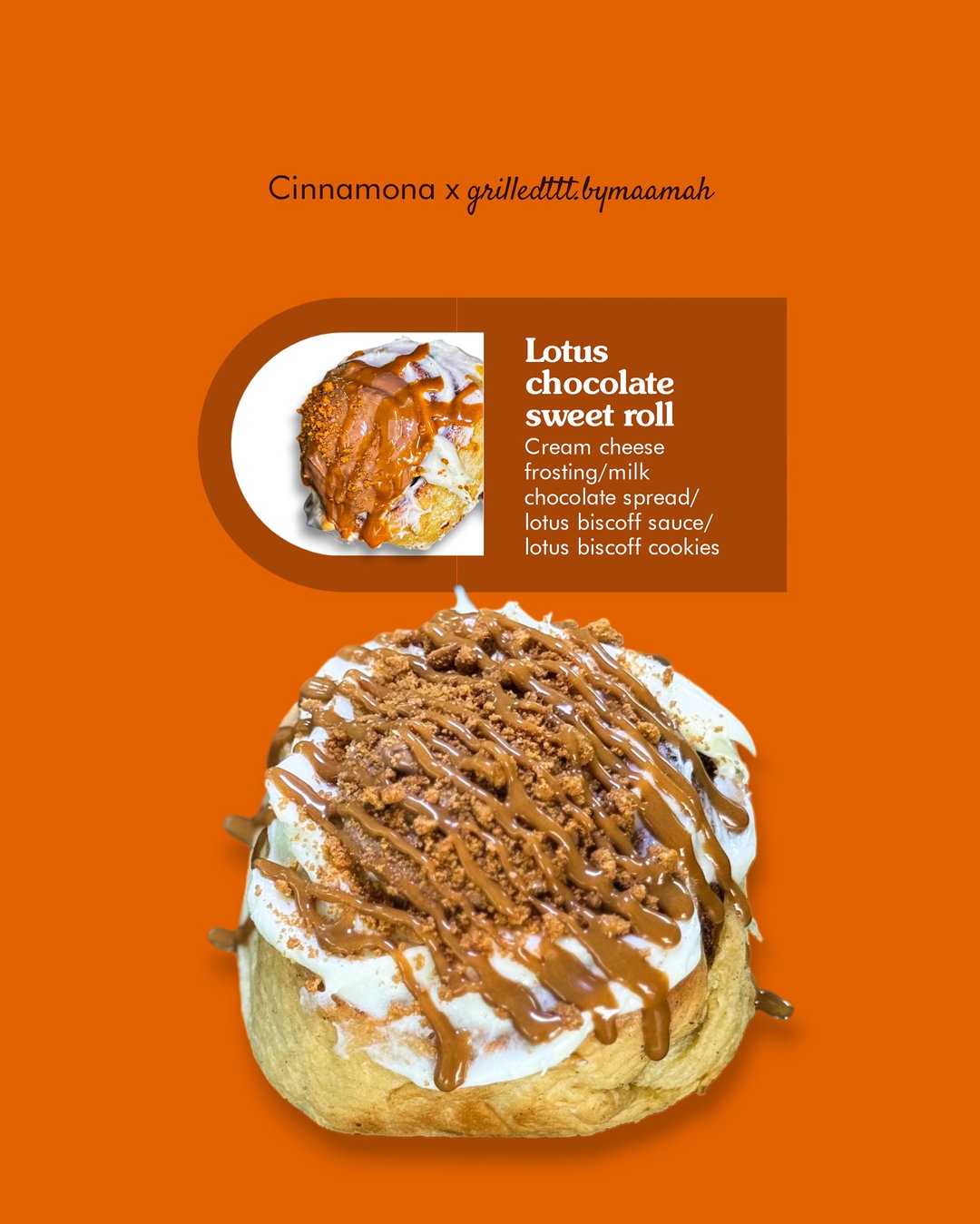 Chocolate Lotus Sweet Roll