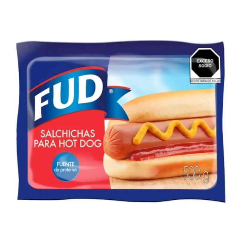 Salchicha para Hot Dog Fud 500g_0