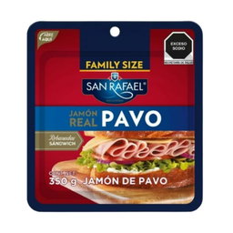 Jamón Real de Pavo San Rafael 350g