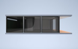 Single bedroom en-suite luxury Pod (7.4m x 5m)