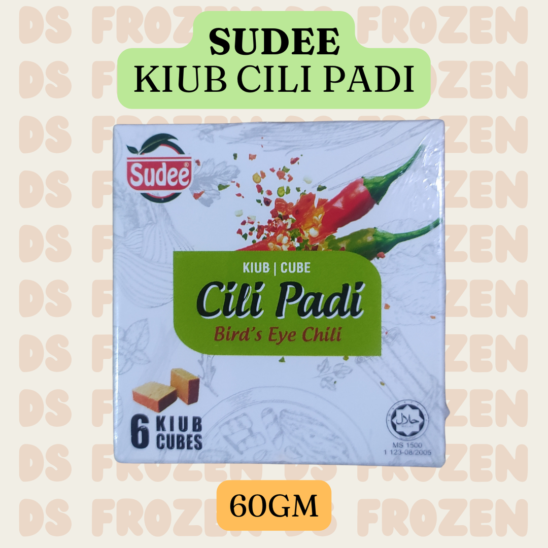 SUDEE CUBE CILI PADI (60GM )