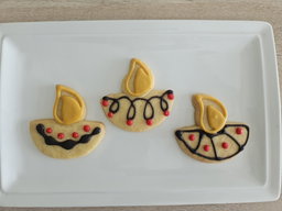 Diwali (diyas) Cookies
