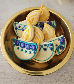 Diwali (diyas) Cookies