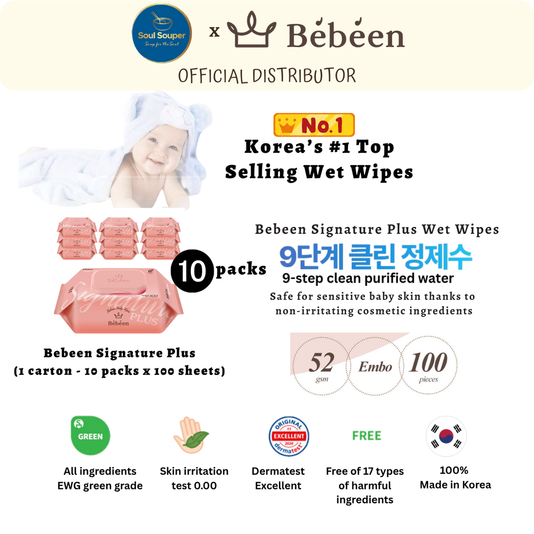 Bebeen Signature Plus Carton (10pcs x 100sheets)