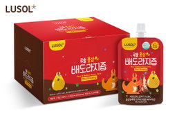 **STARBUY** Korean Red Ginseng Pear Balloon Flower Juice Rich Carton (20pcs)