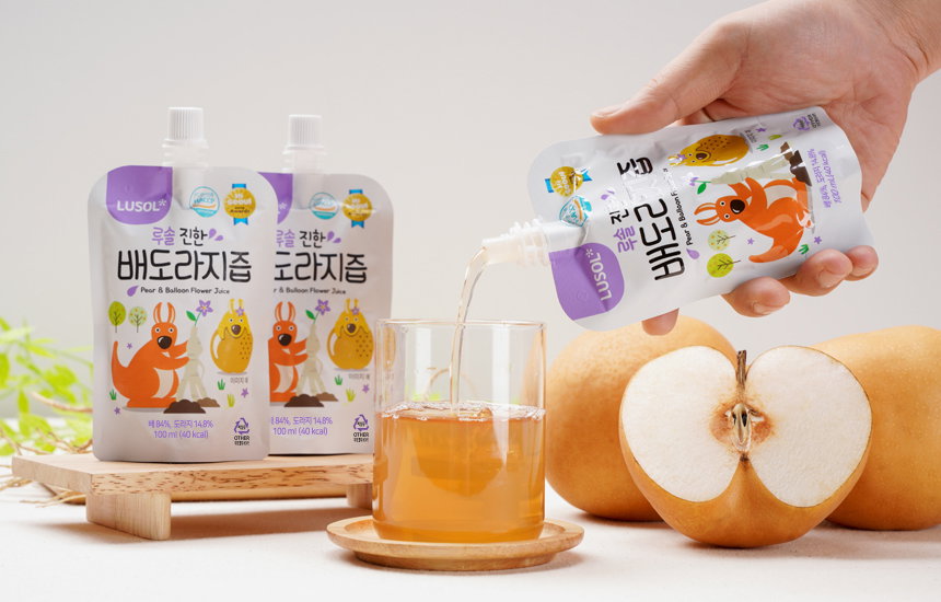 **PREORDER** Pear Balloon Flower Juice Rich Carton (20pcs)_2