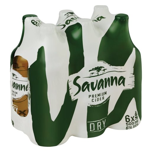 Savanna Dry NRB 6 x 500ml_0