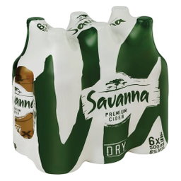 Savanna Dry NRB 6 x 500ml