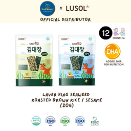 Baked Laver King Seaweed (12m+)