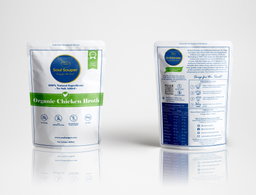 Organic Chicken Bone Broth - 500ml (Salted/Unsalted)