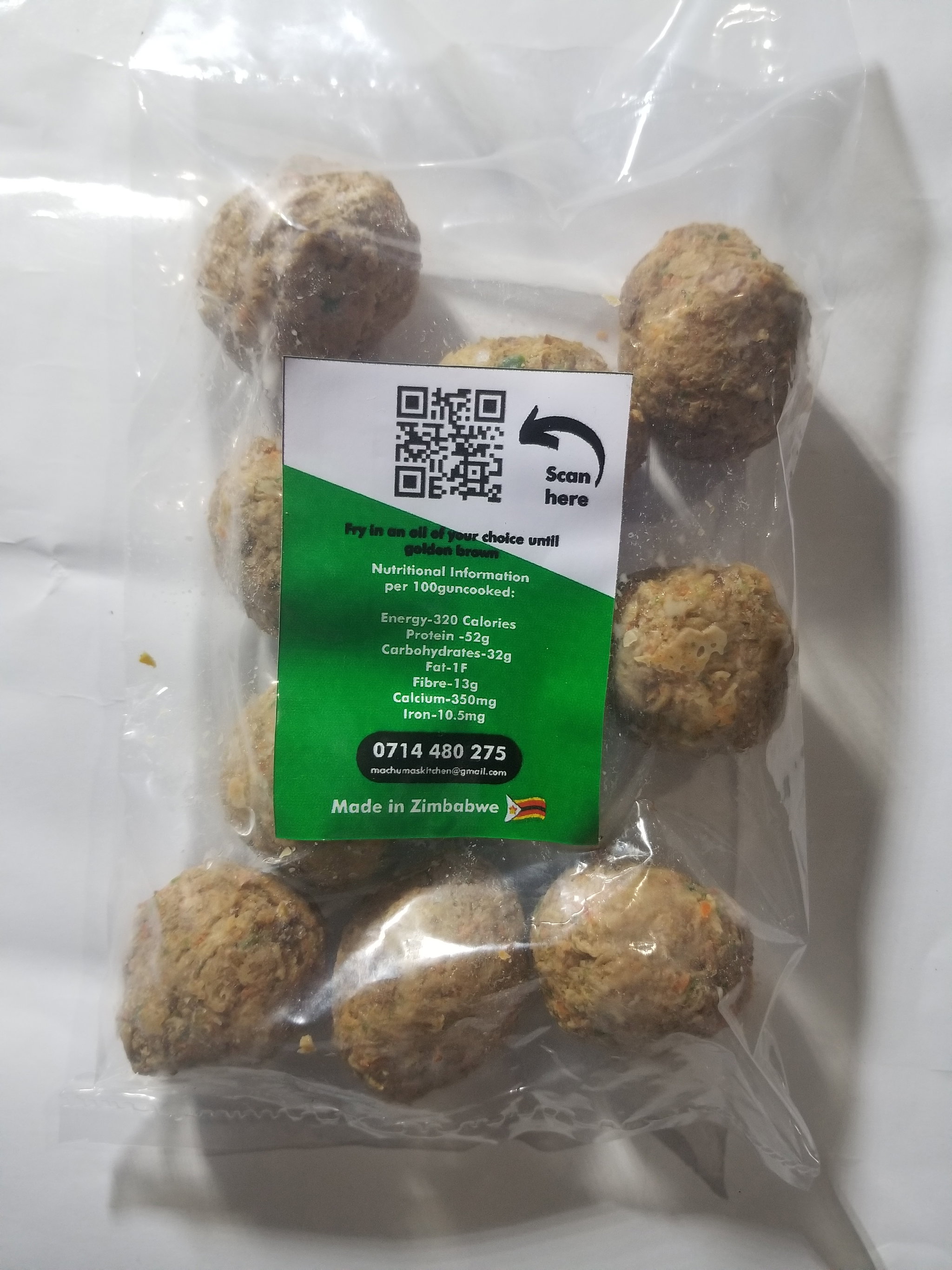 Veggieballs 350g (8pcs Snackpack)_1