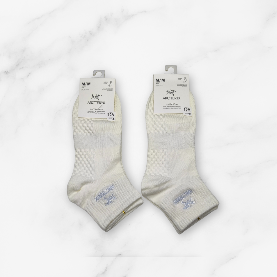 [10203] - 2 Pairs Men’s High-Cotton Crew Socks – Cushioned, Antibacterial & Sweat-Absorbing _1