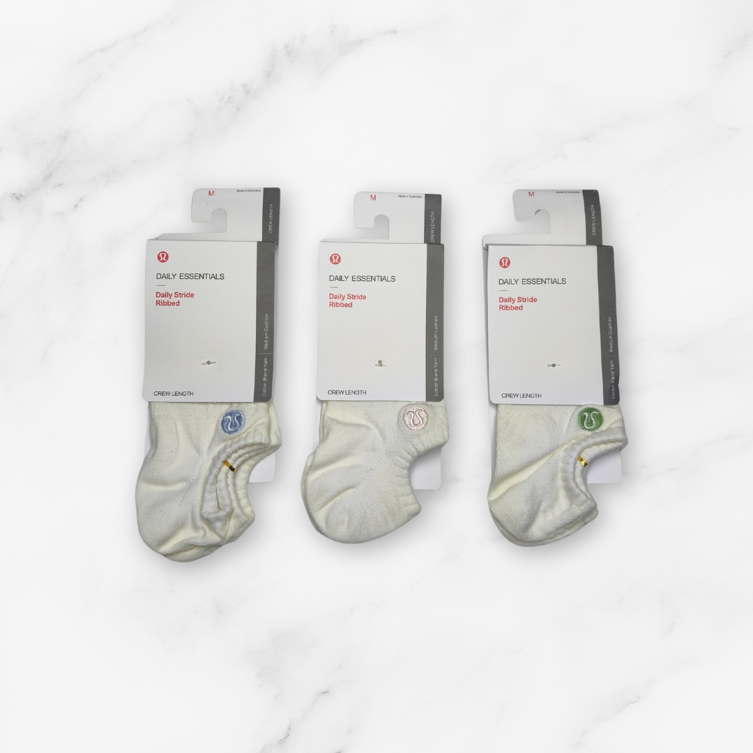 [10191] - 5 Pairs Women’s Cotton Blend Low-Cut Ankle Socks – Breathable, Embroidered/Plain & Everyday Comfort _6