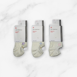 [10191] - 5 Pairs Women’s Cotton Blend Low-Cut Ankle Socks – Breathable, Embroidered/Plain & Everyday Comfort 