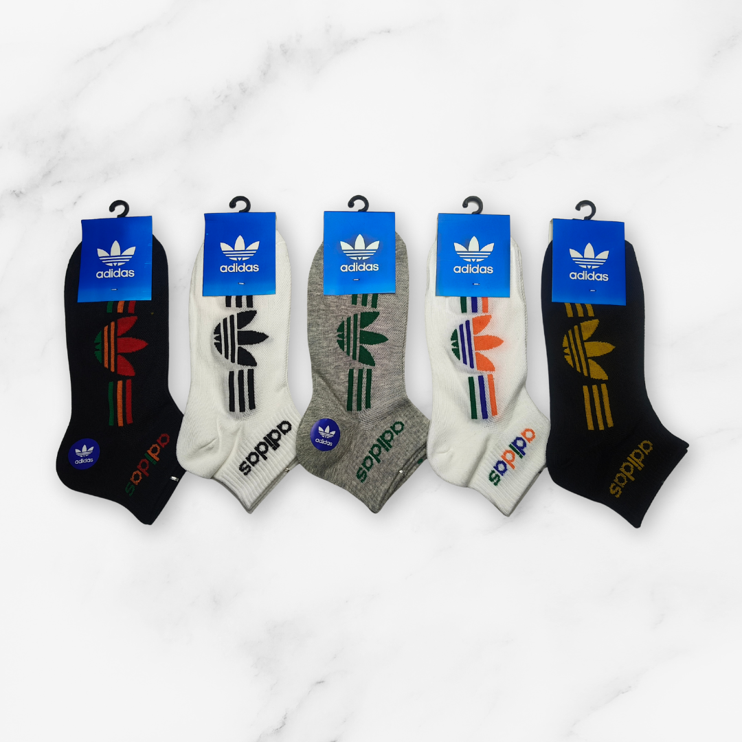 [10190] - 3 Pairs Men’s Cotton Low-Cut Ankle Socks – Breathable, Sweat-Absorbing & Minimal _1