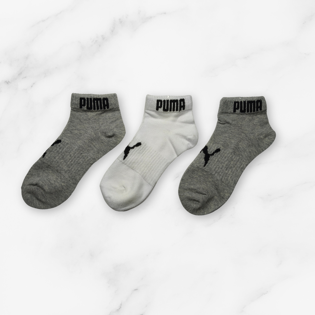[10182] - 3 Pairs Men’s Cotton Blend Low-Cut Ankle Socks – Breathable & Sweat-Absorbing _3