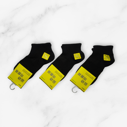 [10175] - 5 Pairs Women’s Cotton Low-Cut Ankle Socks – Breathable, Cushioned & Sweat-Absorbing 