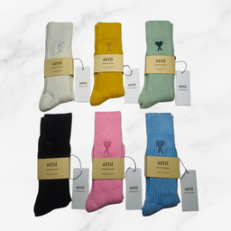 [10146] - 1 Pair Women’s Merino Wool Blend High-Cut Crew Socks – Cozy, Breathable & Winter-Ready 