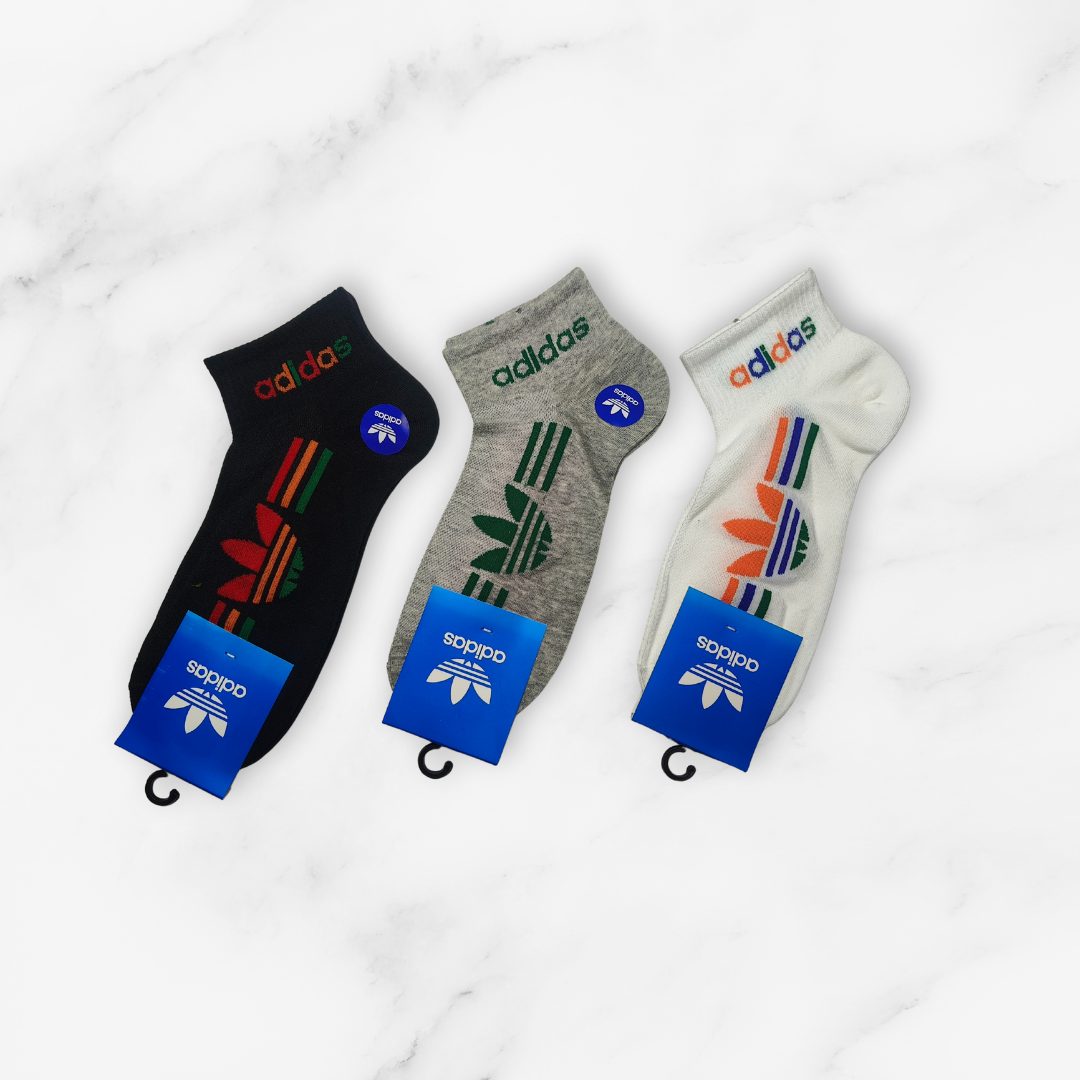 [10190] - 3 Pairs Men’s Cotton Low-Cut Ankle Socks – Breathable, Sweat-Absorbing & Minimal _6