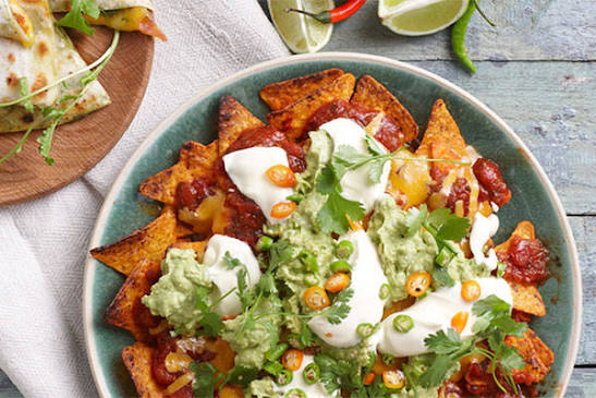 Chicken nachos