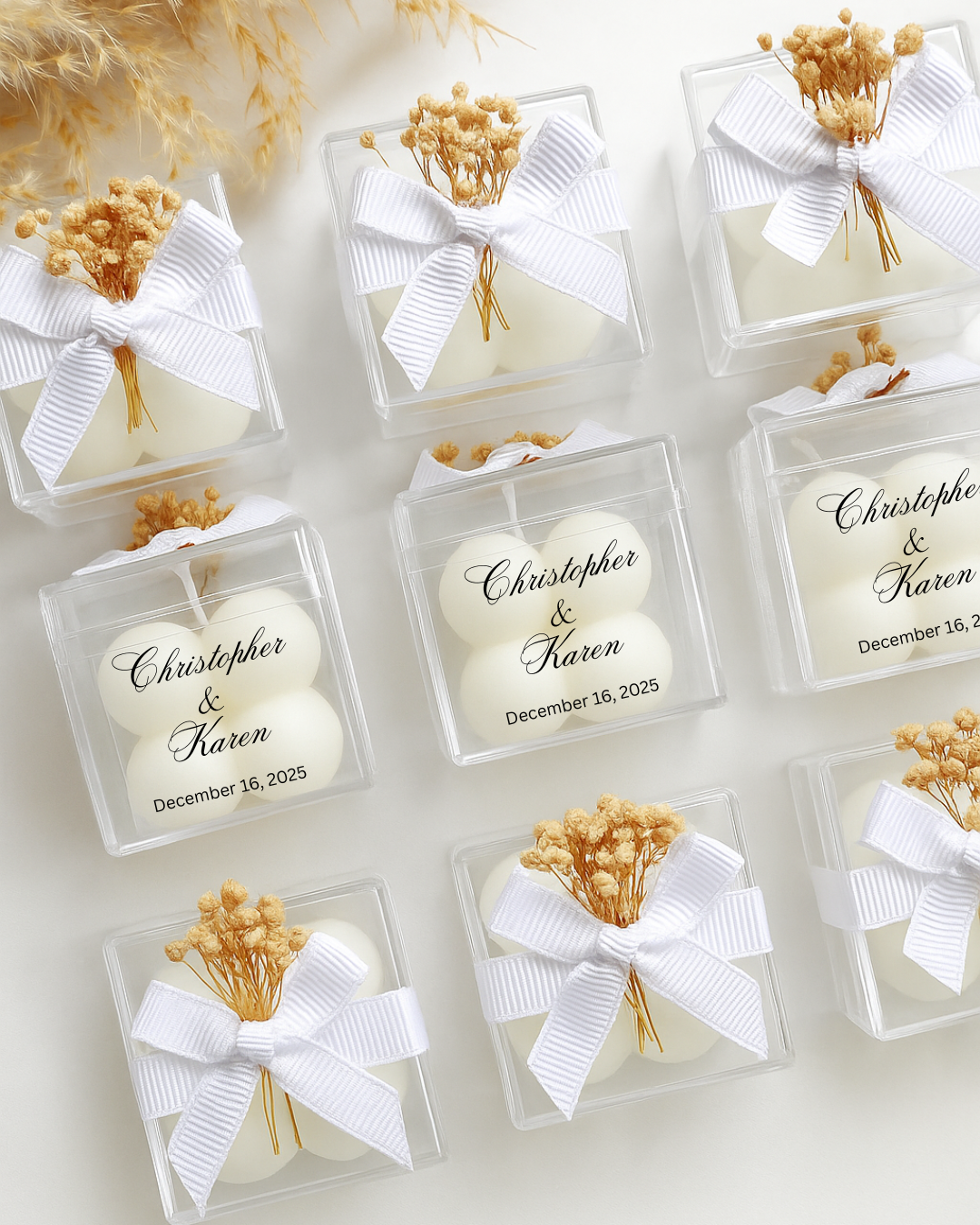 Bubble Candle Wedding Favours_1