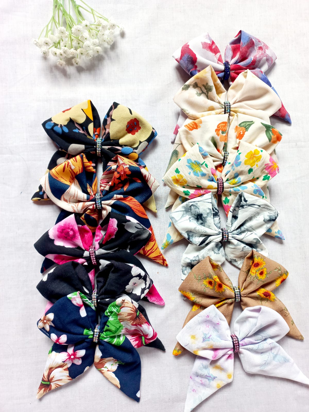 Wholesale Sailor Bow – Satin & Cotton (Elastic Only)_8