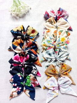 Wholesale Sailor Bow – Satin & Cotton (Elastic Only)