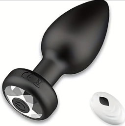 PLUG ANAL VIBRATORIO A CONTROL REMOTO 