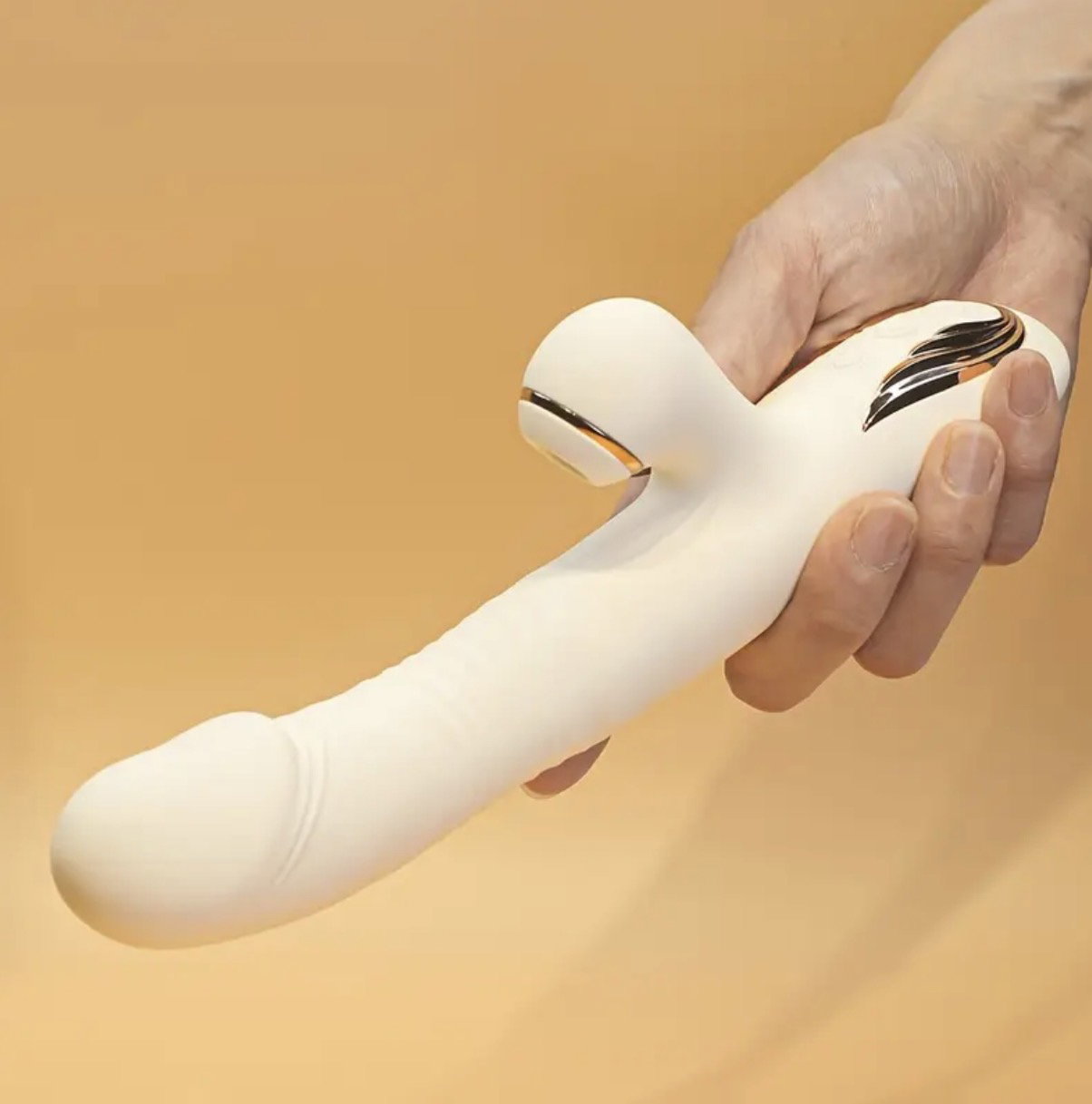 DILDO VIBRATORIO MÁS SUCCIÓN DE CLITORIS _1
