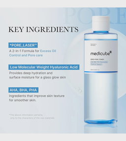Medicube Zero Pore Toner - 250ml