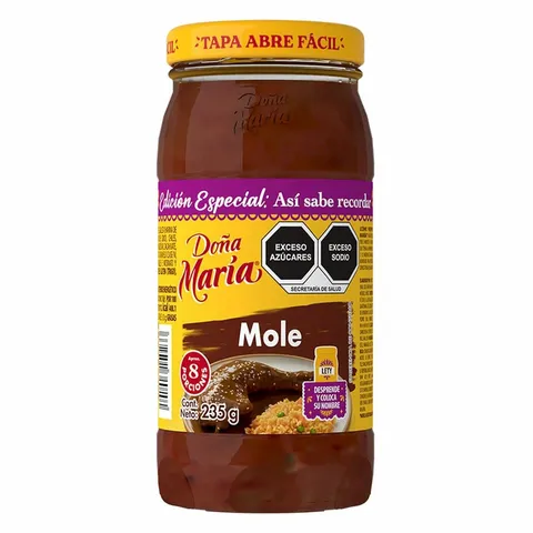 Doña Maria Mole rojo en pasta 235 g_0