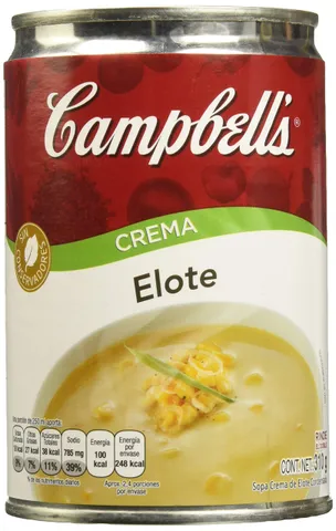 Campbells, Crema de Elote, 310 gramos