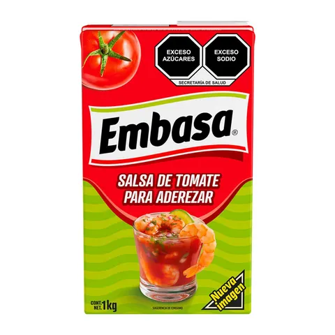 Embasa Salsa de Tomate para aderezar 1 kg