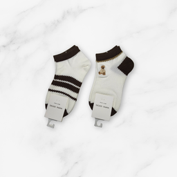 [10144] - 3 Pairs Women’s Modal Blend Low-Cut Ankle Socks – Soft, Breathable & Minimal 