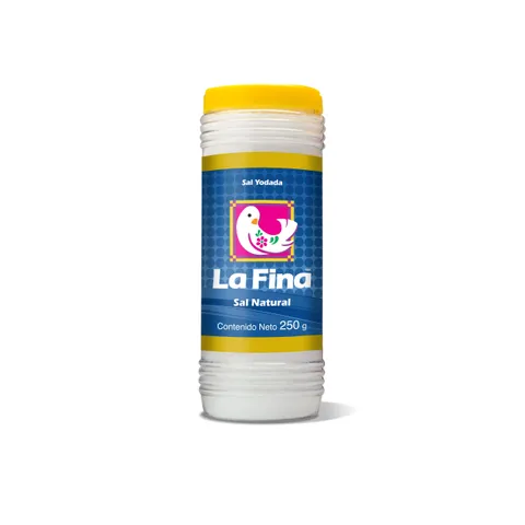 La Fina Sal Natural Yodada, 250 g_0