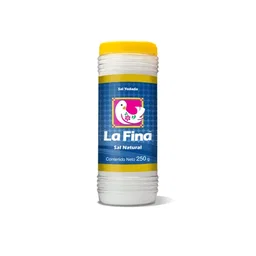 La Fina Sal Natural Yodada, 250 g