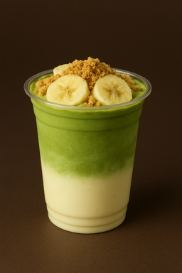 🍌🍵 Banana Pudding Matcha