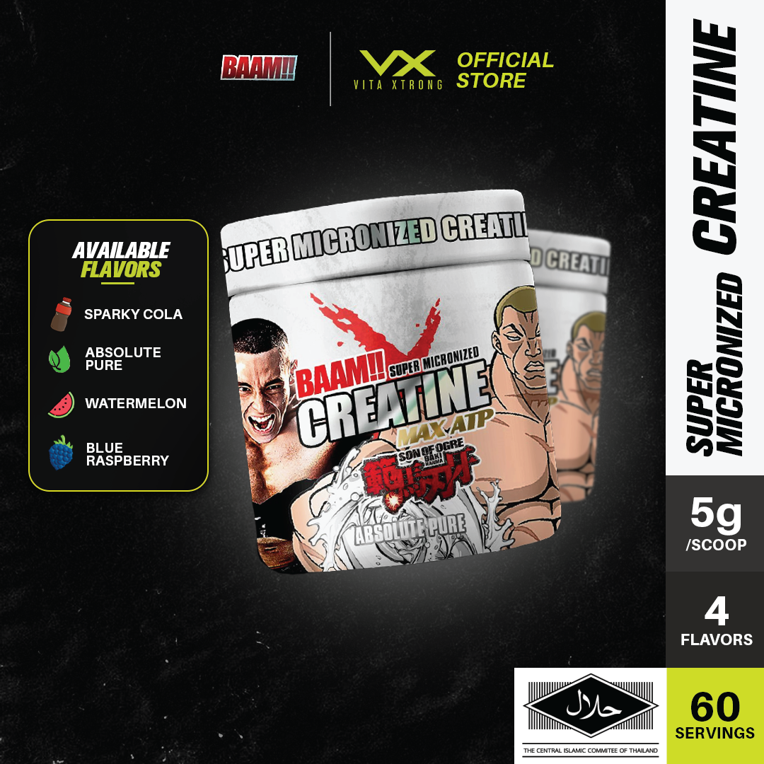 BAAM!! Creatine Monohydrate MAX ATP 500 (300g) | Super Micronized Powder, Muscle Strength & Recovery_1