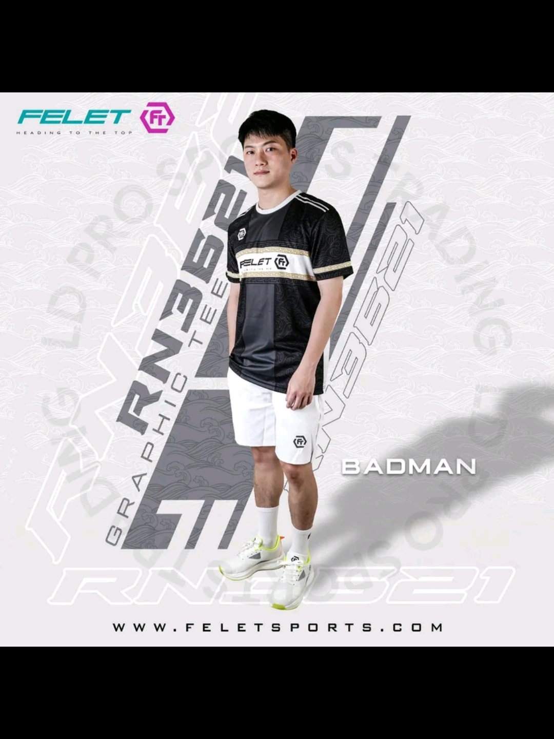 FELET Badminton Shirt RN3621_1