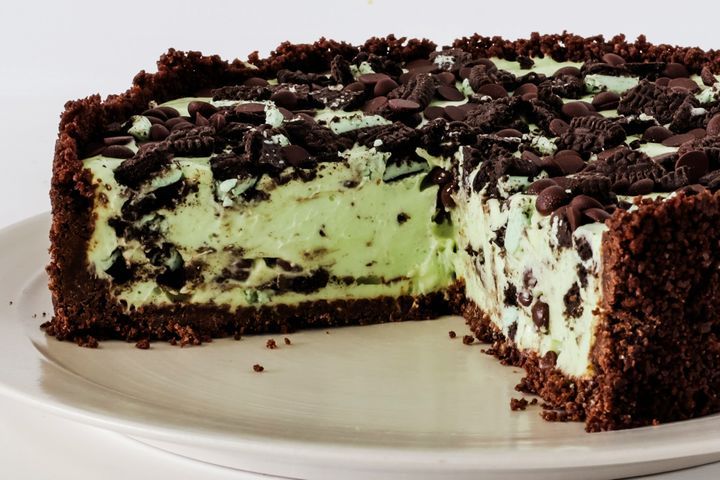 Choc Mint Cheesecake _0