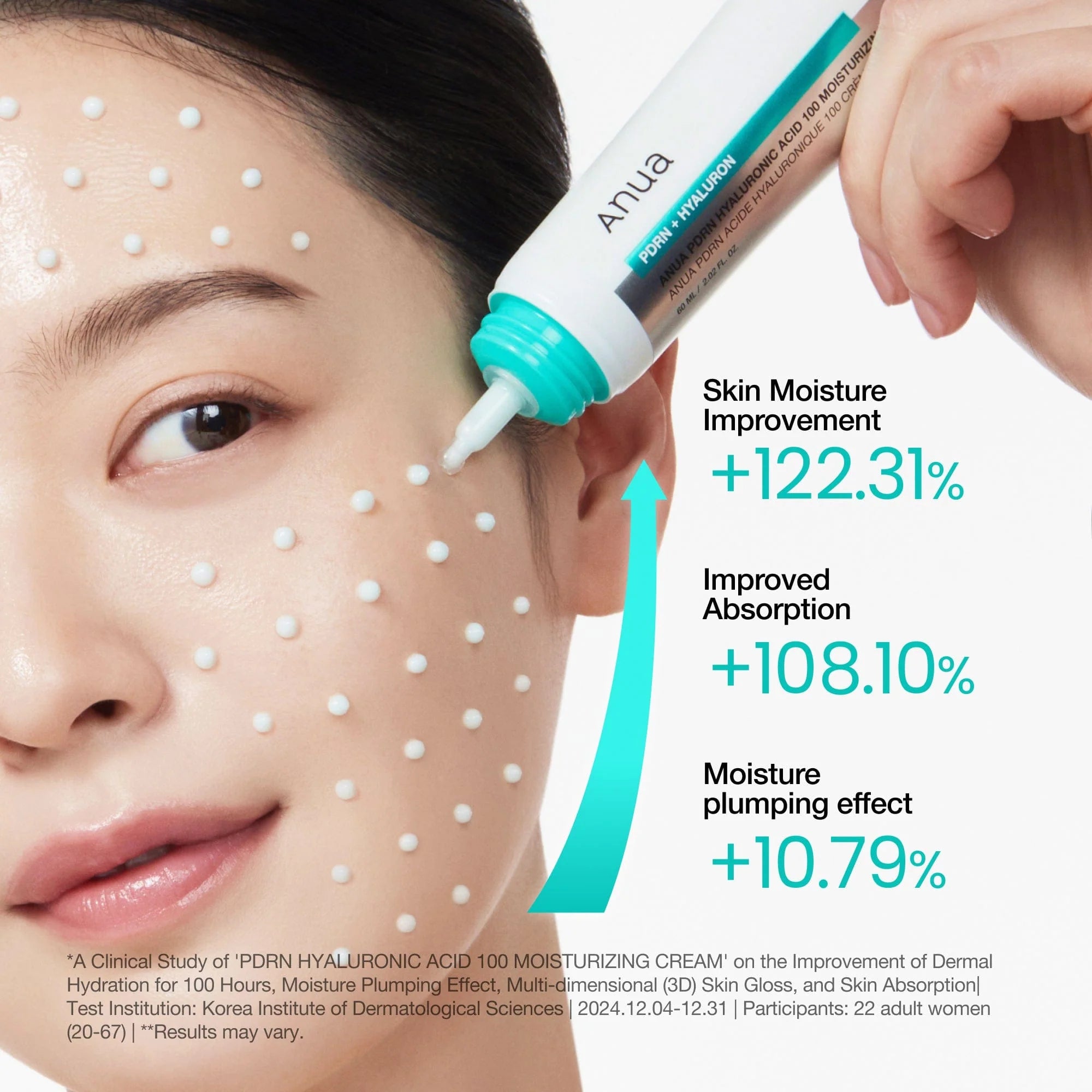 ANUA PDRN HYALURONIC ACID 100 MOISTURE CREAM 60ml_1