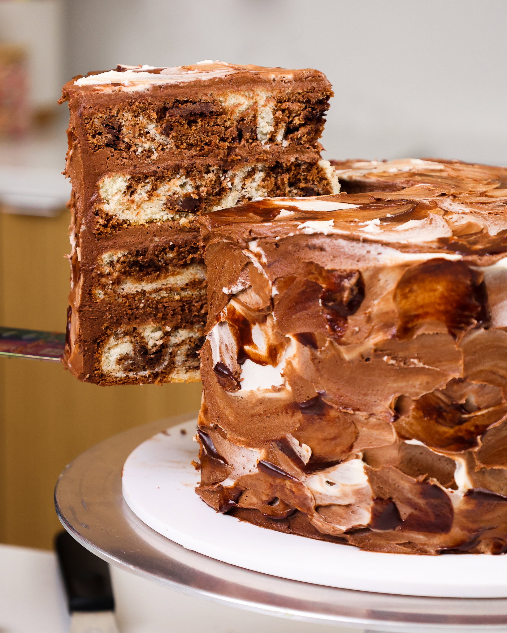 Budget Chocolate Marble Cake _0