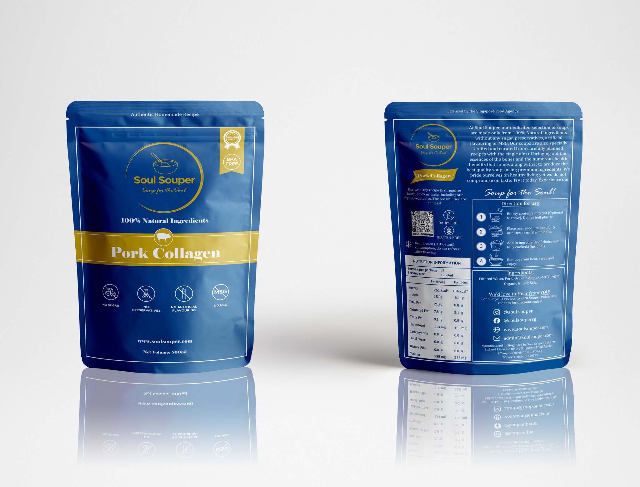Pork Collagen 500ml (Salted / Unsalted)_1