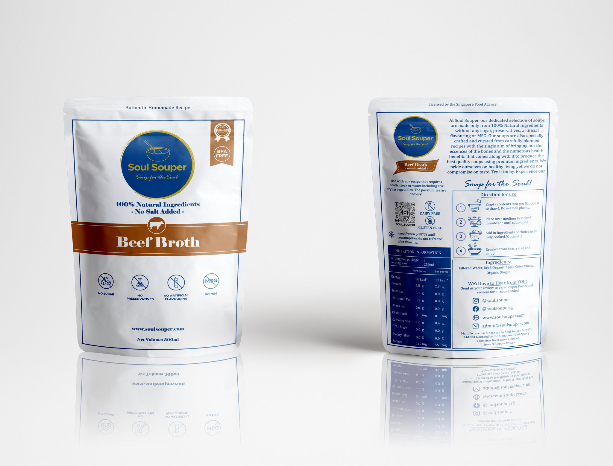Beef Bone Broth 500ml (Salted/Unsalted)_2