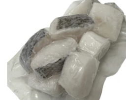 Black Atlanctic Cod Fish Cubes 250g - Boneless (Frozen) - (6months+)