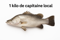 Poisson 🐟 Capitaine Local 1kg PLC0001